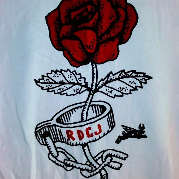 🔻PRICE DROP🔻Rivet de CRU Los Angeles Rose Shirt - Picture 4 of 5